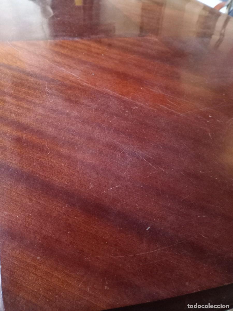 Antig&uuml;edades: Mesa de comedor de madera. Extensible. A&ntilde;os 60/70 - Foto 15