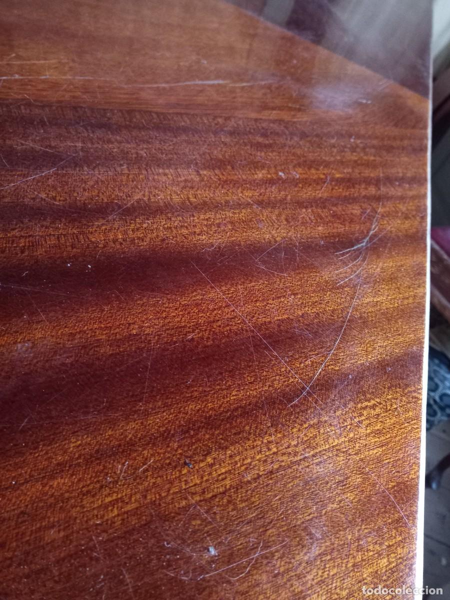 Antig&uuml;edades: Mesa de comedor de madera. Extensible. A&ntilde;os 60/70 - Foto 16