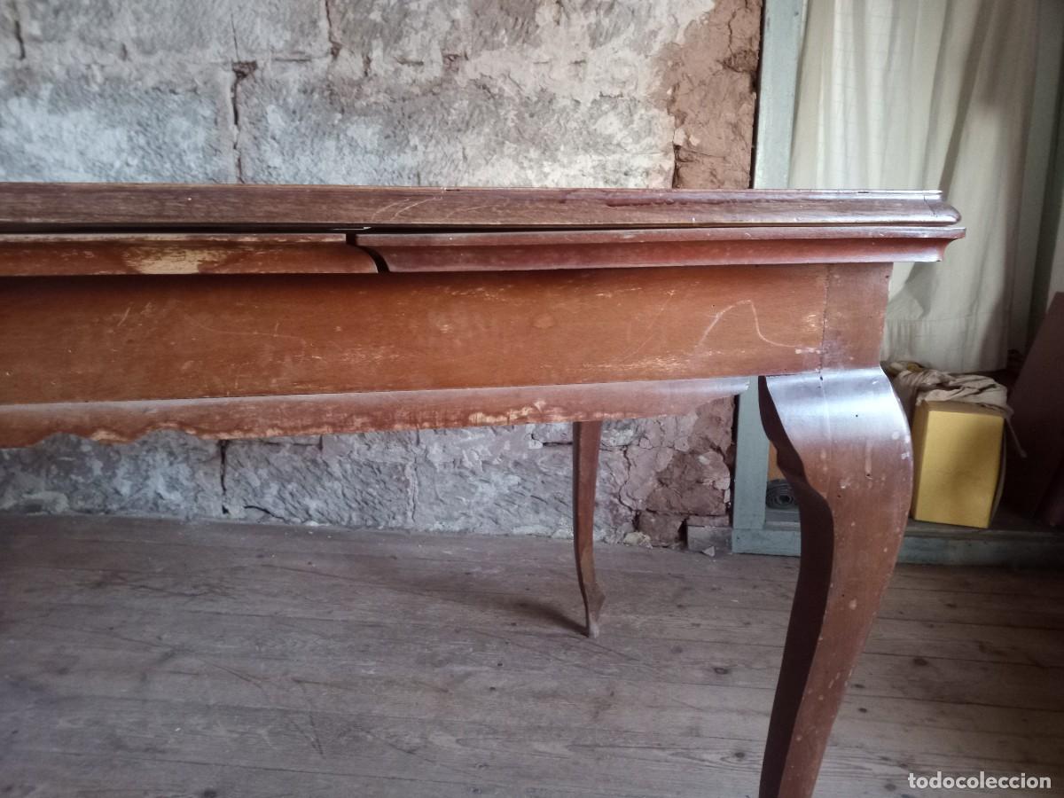 Antig&uuml;edades: Mesa de comedor de madera. Extensible. A&ntilde;os 60/70 - Foto 21