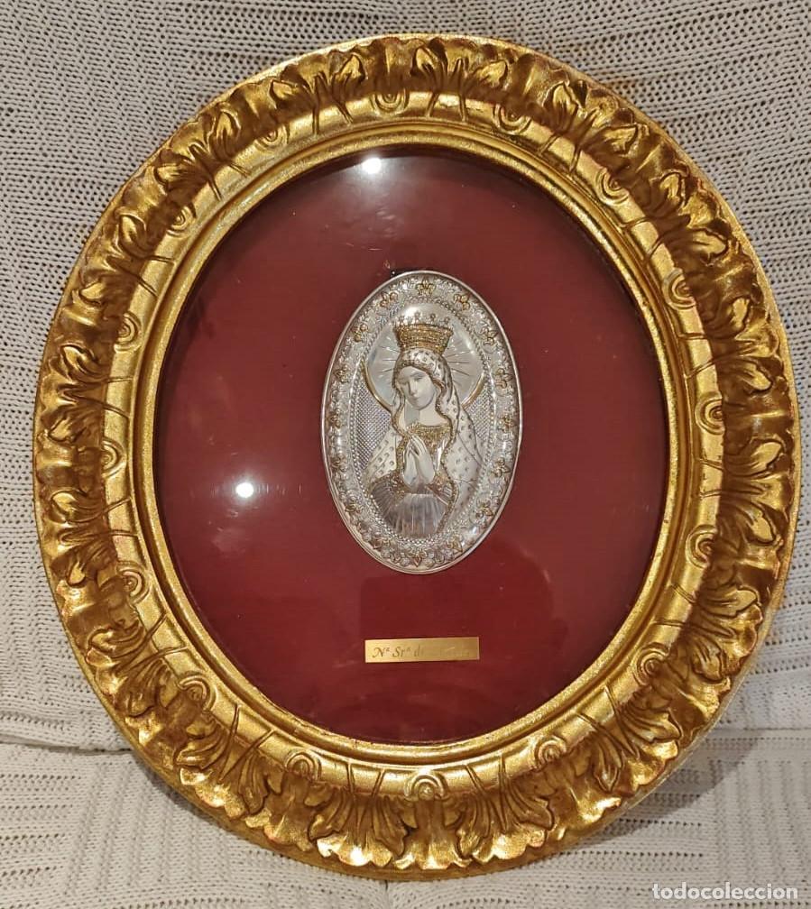 Antig&uuml;edades: cuadro edicion limitada virgen de lourdes - Foto 1