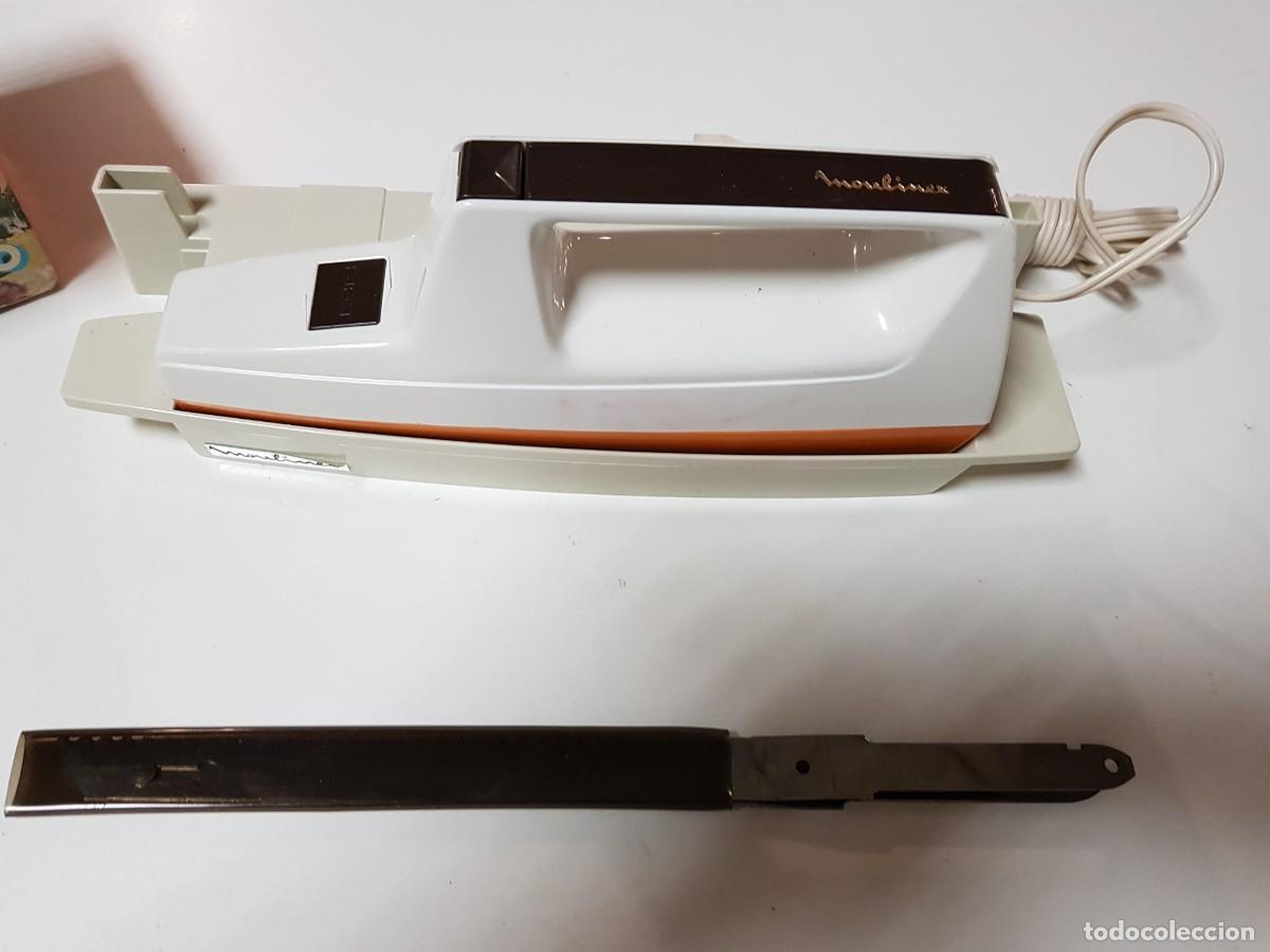 Antig&uuml;edades: CUCHILLO ELECTRICO MOULINEX COMO NUEVO - Foto 2