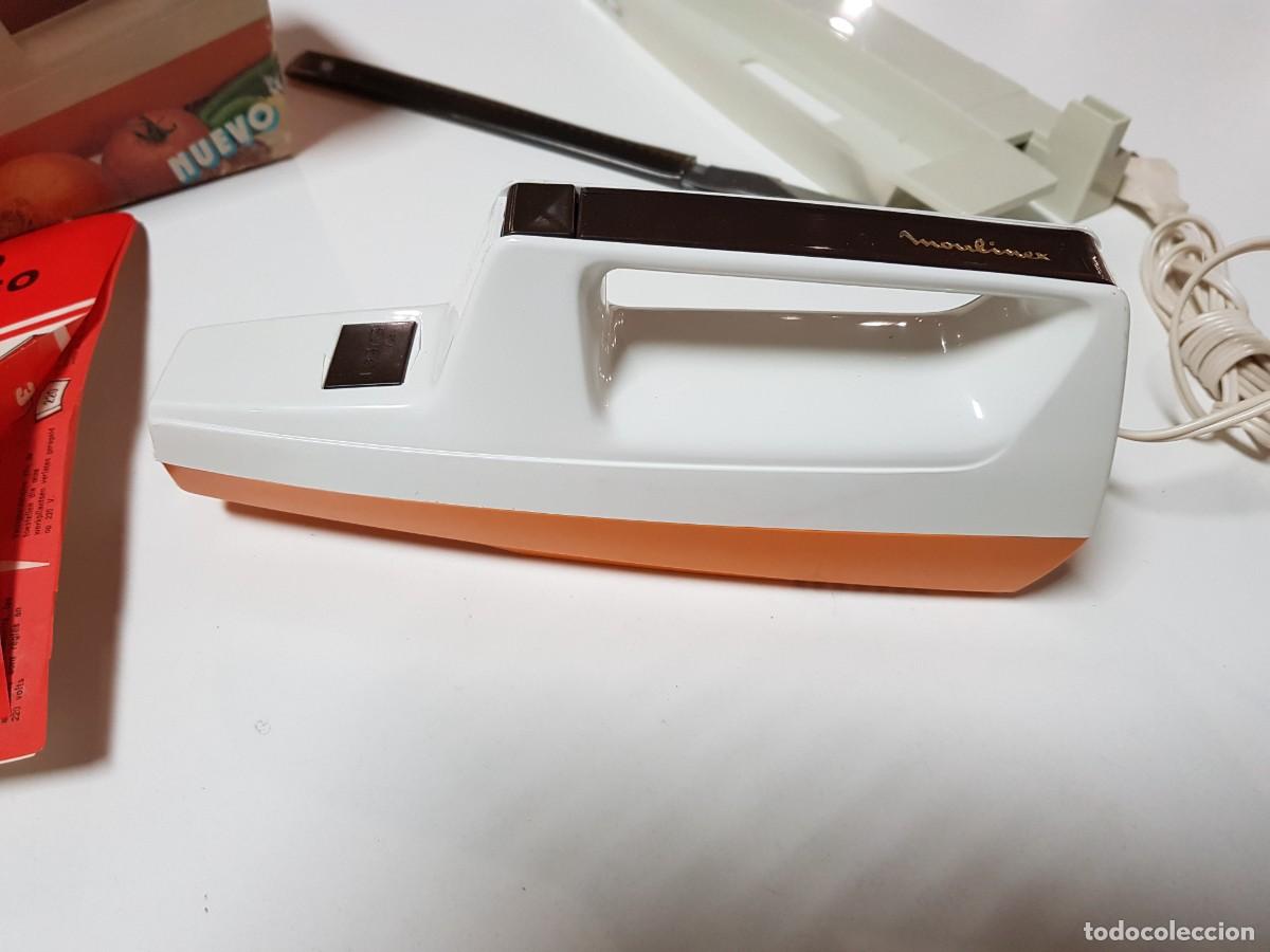 Antig&uuml;edades: CUCHILLO ELECTRICO MOULINEX COMO NUEVO - Foto 3