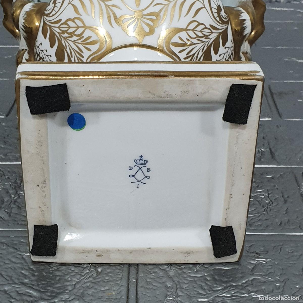 Antig&uuml;edades: Pareja jarrones porcelana sevres - Foto 2