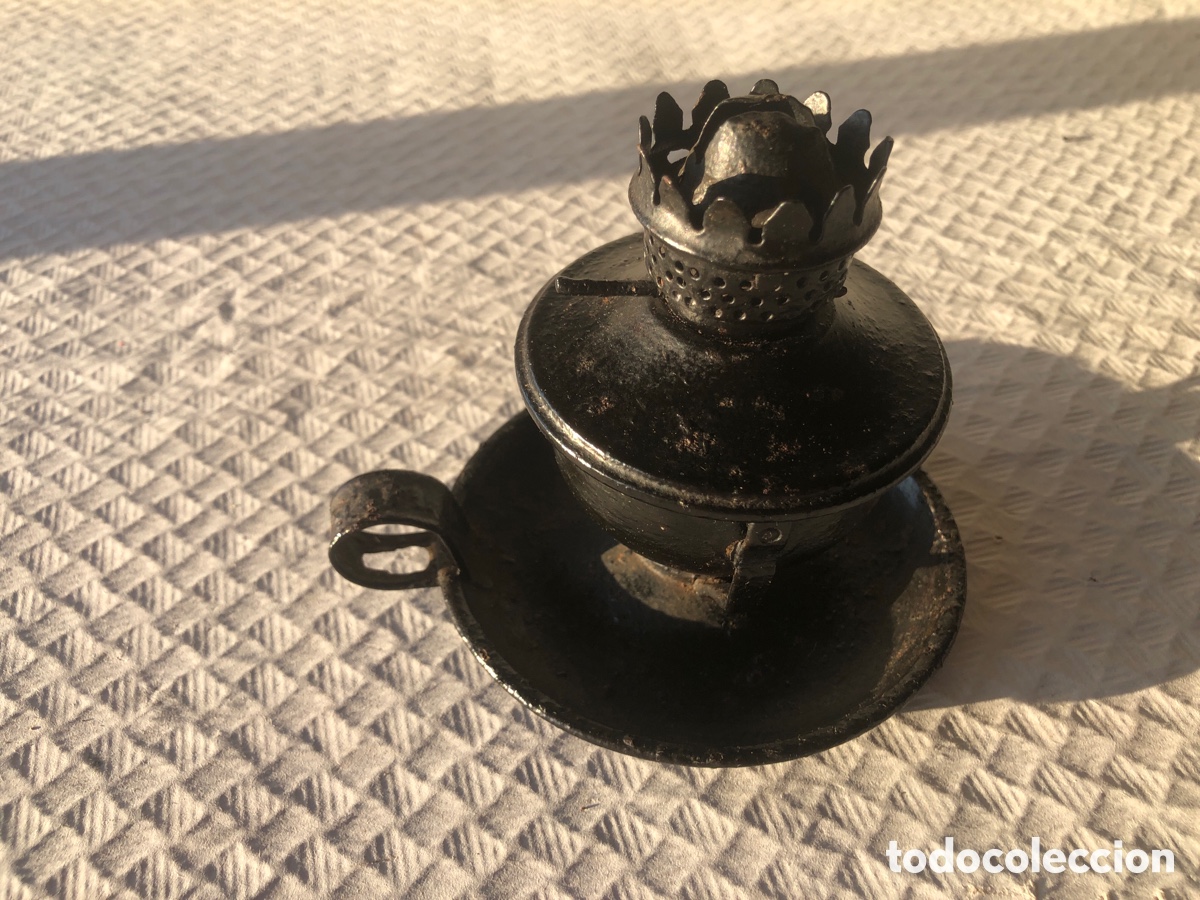Antig&uuml;edades: Antigua palmatoria a combustible - Foto 2