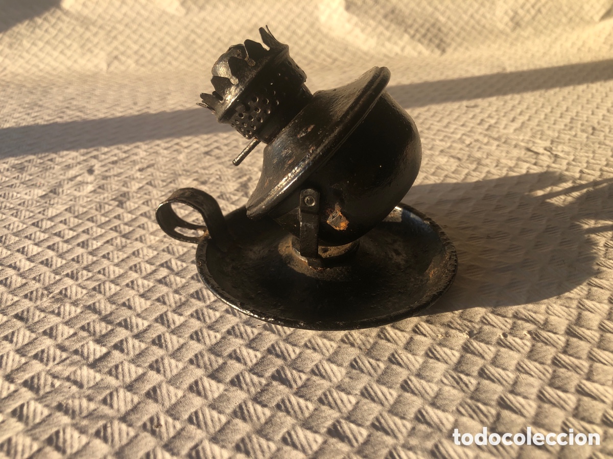 Antig&uuml;edades: Antigua palmatoria a combustible - Foto 6