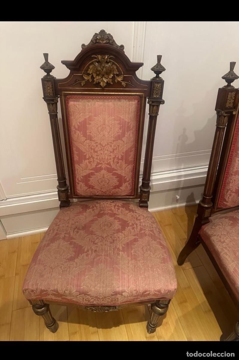 Antig&uuml;edades: Conjunto de sillas alfonsinas originales - Foto 1