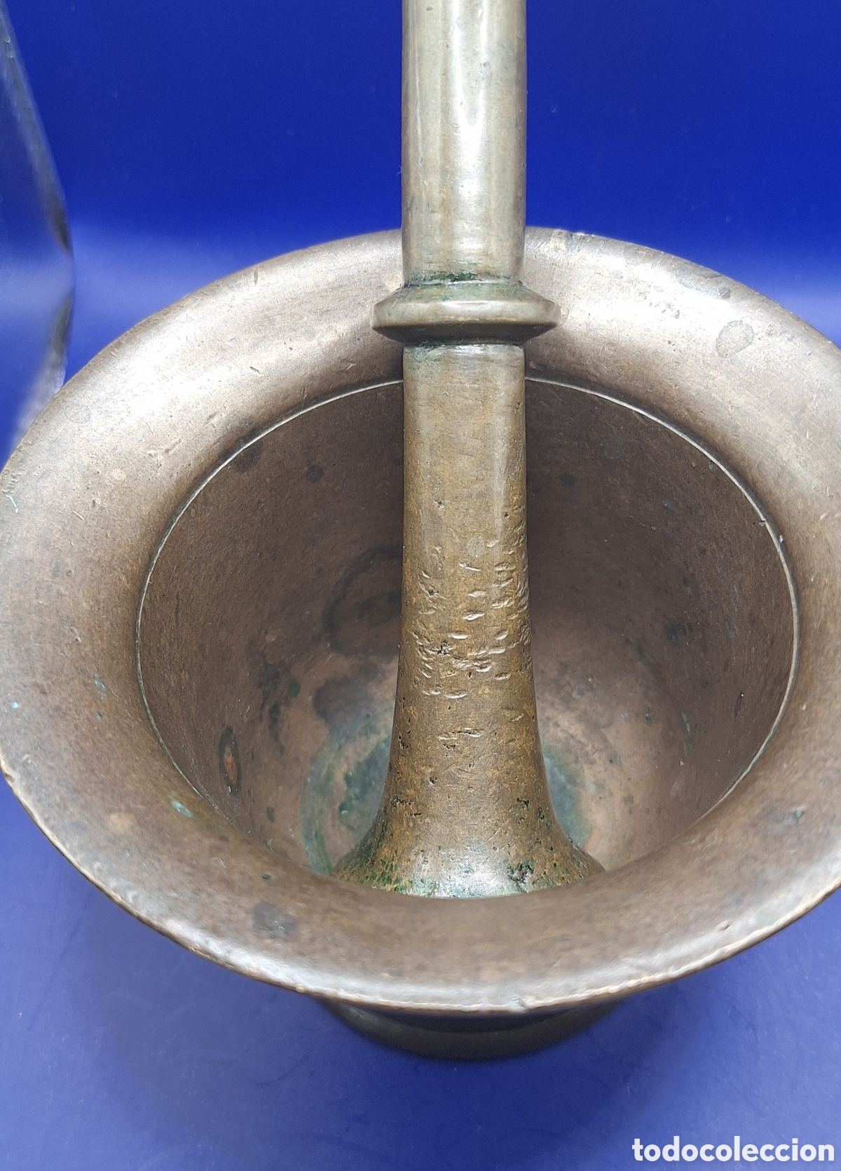 Antig&uuml;edades: Antiguo Almirez - Mortero de Bronce - Foto 4
