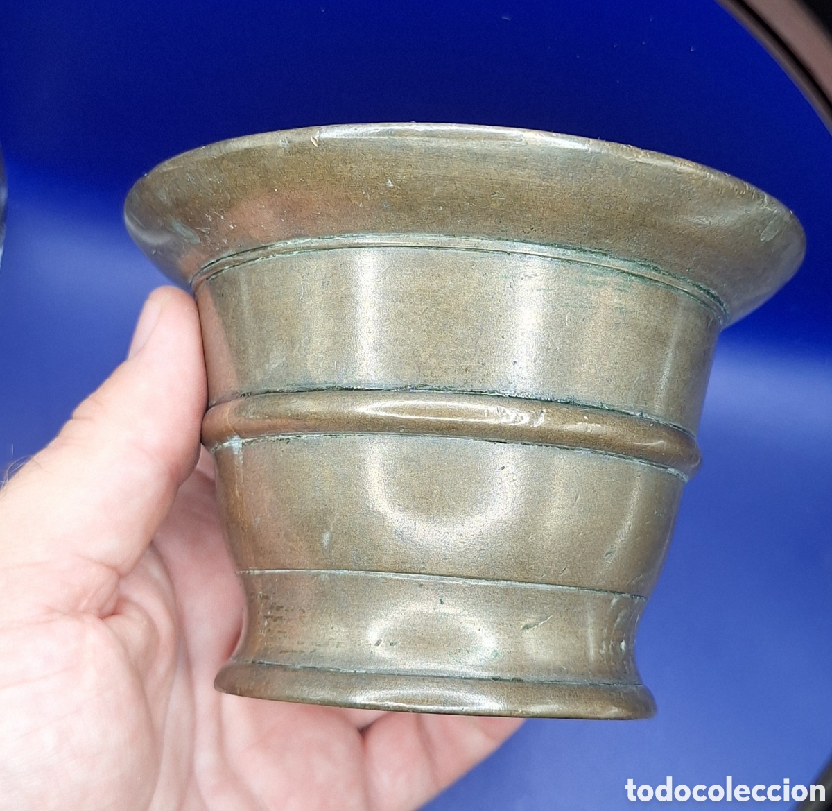 Antig&uuml;edades: Antiguo Almirez - Mortero de Bronce - Foto 10
