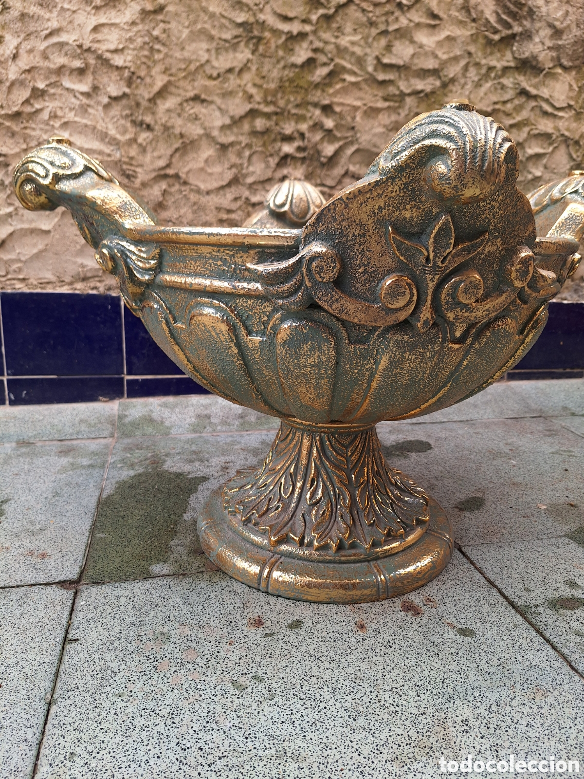 Antig&uuml;edades: Mesa de centro forma de copa - Foto 4