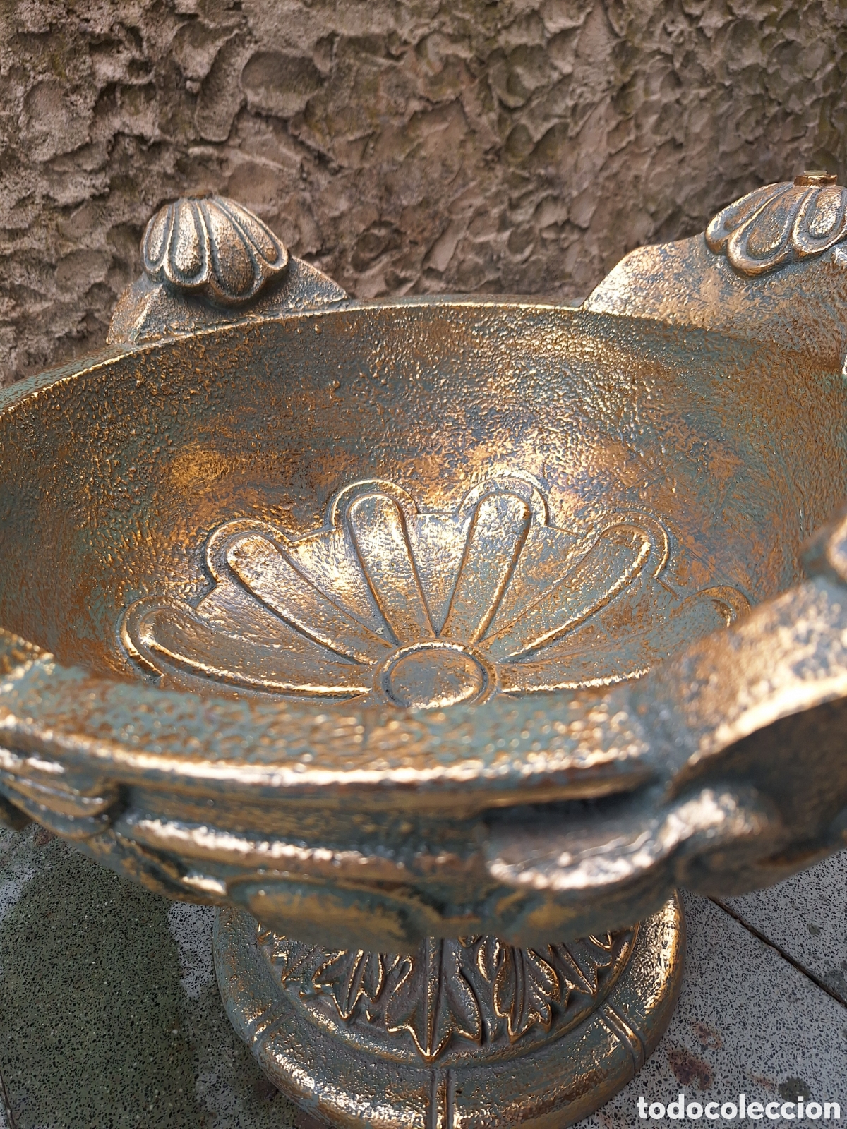 Antig&uuml;edades: Mesa de centro forma de copa - Foto 5