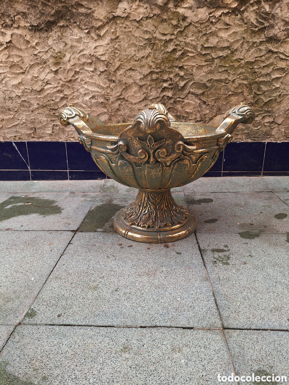 Antig&uuml;edades: Mesa de centro forma de copa - Foto 7
