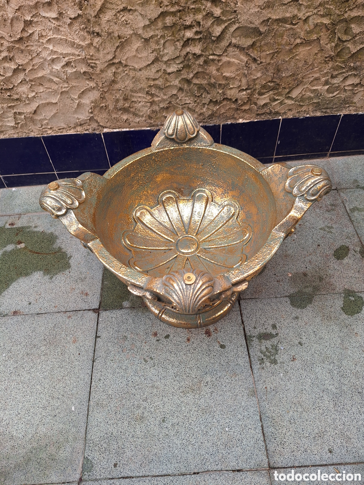 Antig&uuml;edades: Mesa de centro forma de copa - Foto 8