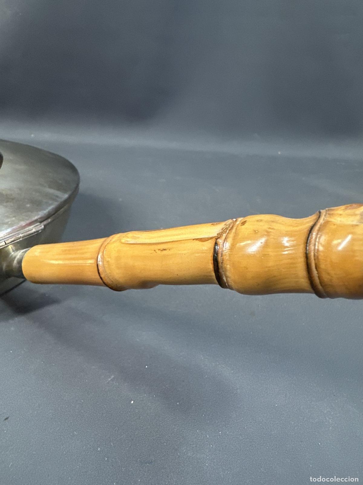 Antig&uuml;edades: ELEMENTO DE COCINA. A&Ntilde;OS 80. METAL PLATEADO. SART&Eacute;N - Foto 8