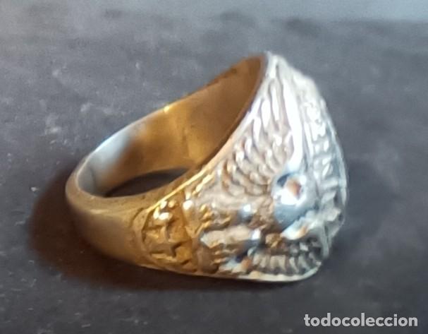 Antig&uuml;edades: ANILLO DE PLATA US ARMY - Foto 2