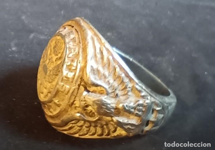Antig&uuml;edades: ANILLO DE PLATA US ARMY - Foto 3