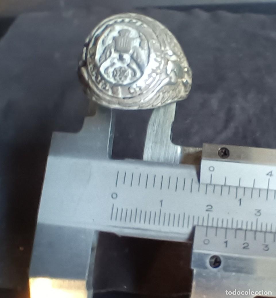 Antig&uuml;edades: ANILLO DE PLATA US ARMY - Foto 5