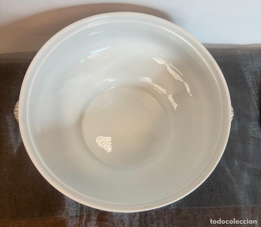 Antig&uuml;edades: Sopera Inglesa Marca Spode - Foto 8