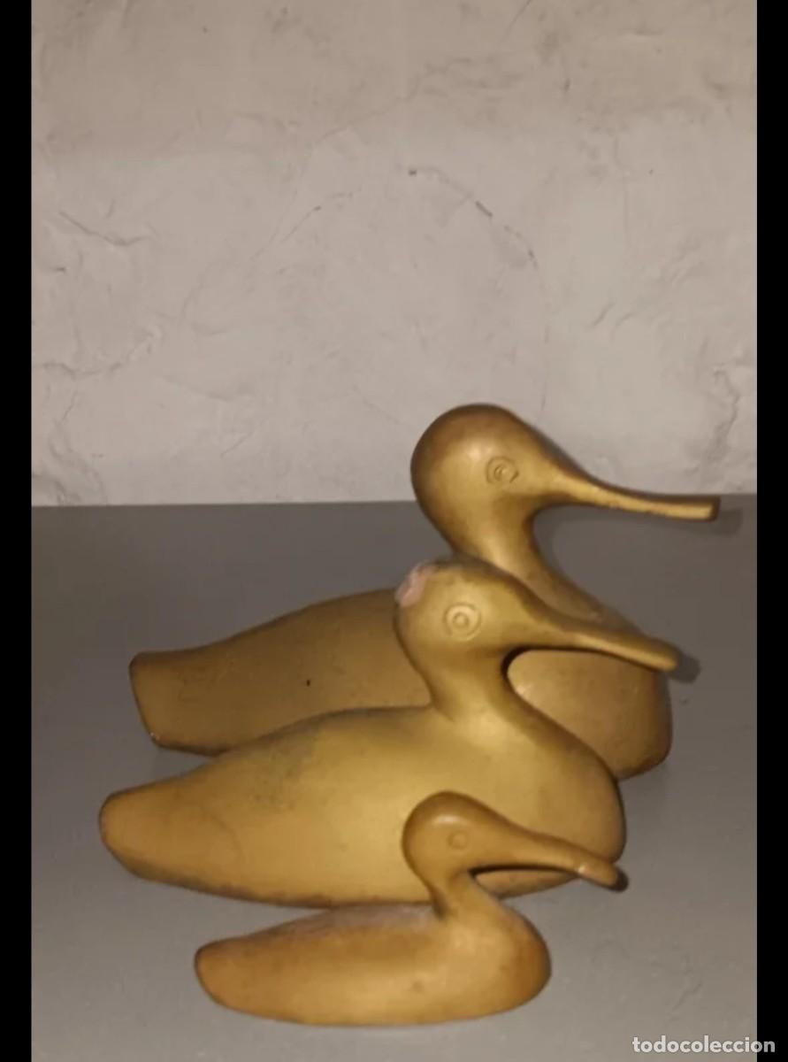 Antig&uuml;edades: Patos de bronce antiguos 60s