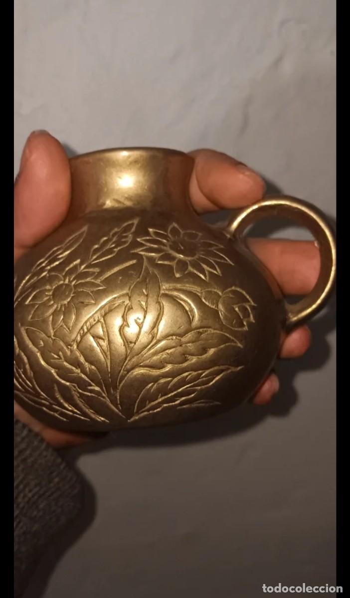 Antig&uuml;edades: Jarron antiguo italiano 600gramos de peso