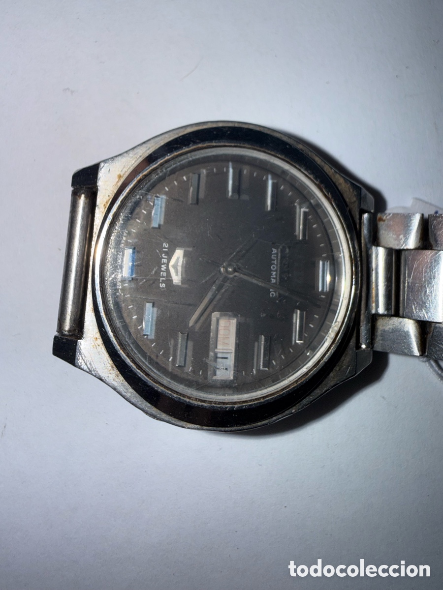 Antig&uuml;edades: Reloj autom&aacute;tico Seiko 5 de 21 rub&iacute;es - Foto 5