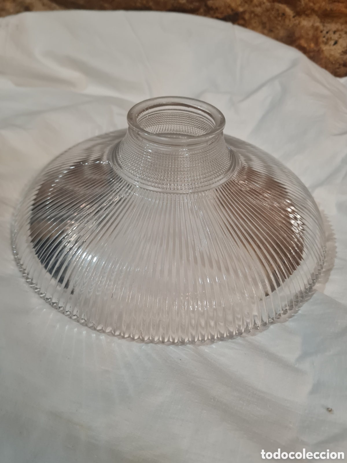 Antig&uuml;edades: L&aacute;mpara art Deco HOLOPHANE - Foto 3