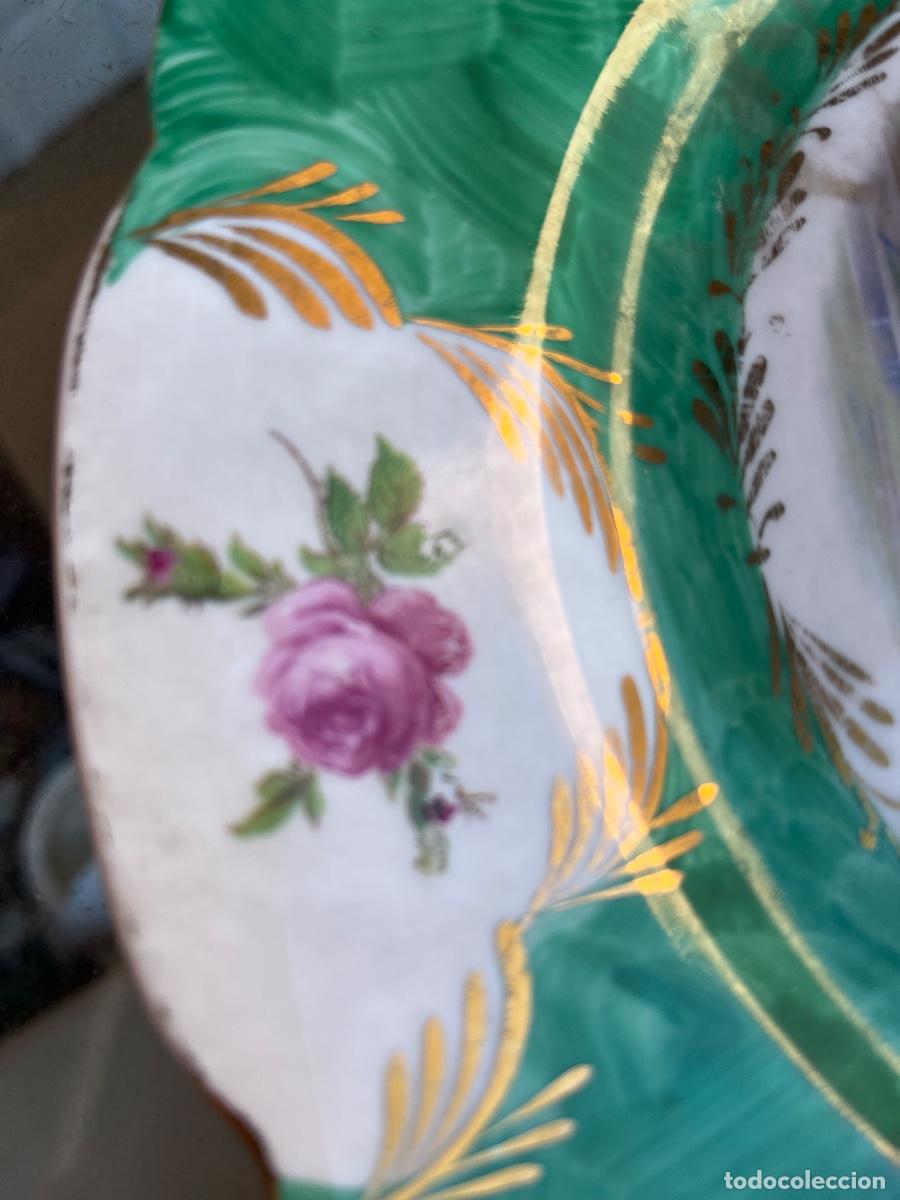 Antig&uuml;edades: Plato porcelana antiguo - Foto 3