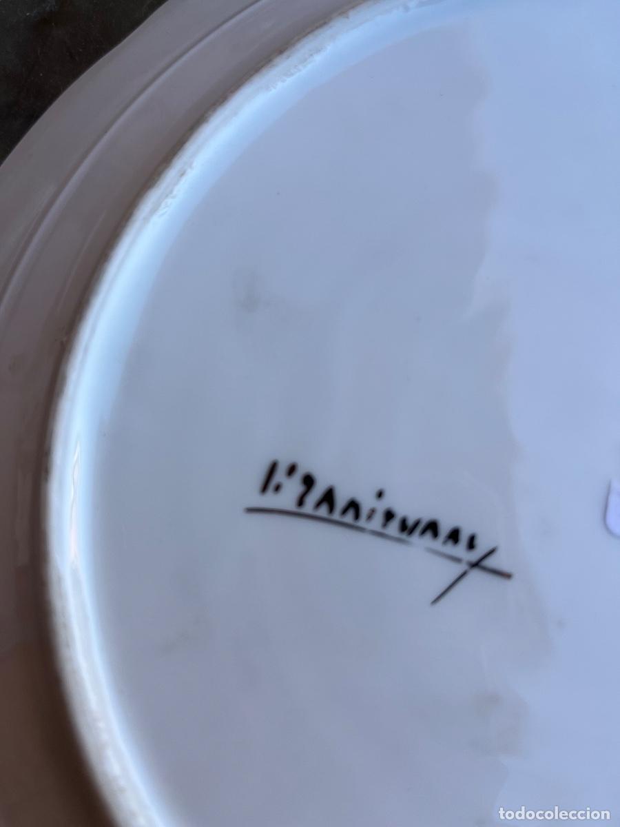 Antig&uuml;edades: Plato porcelana antiguo - Foto 4