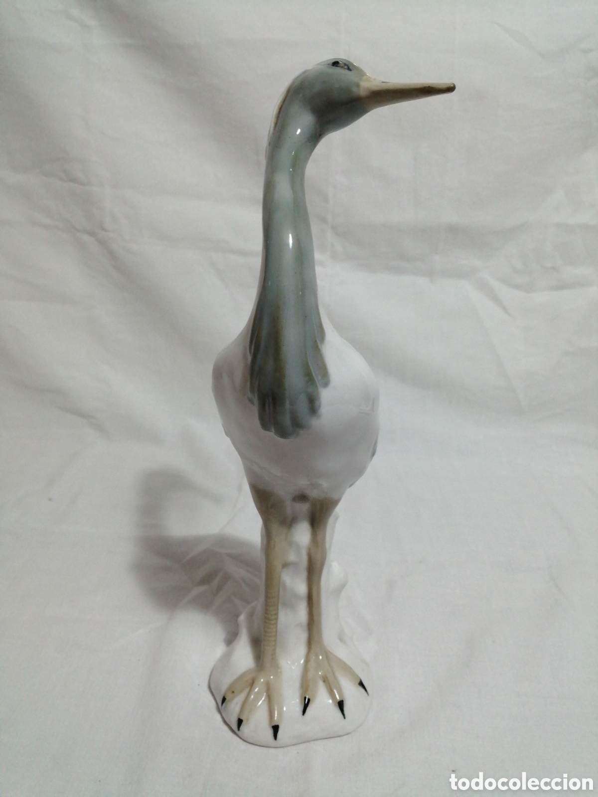 Antig&uuml;edades: Garza porcelana Tito Pe&ntilde;atal. - Foto 4