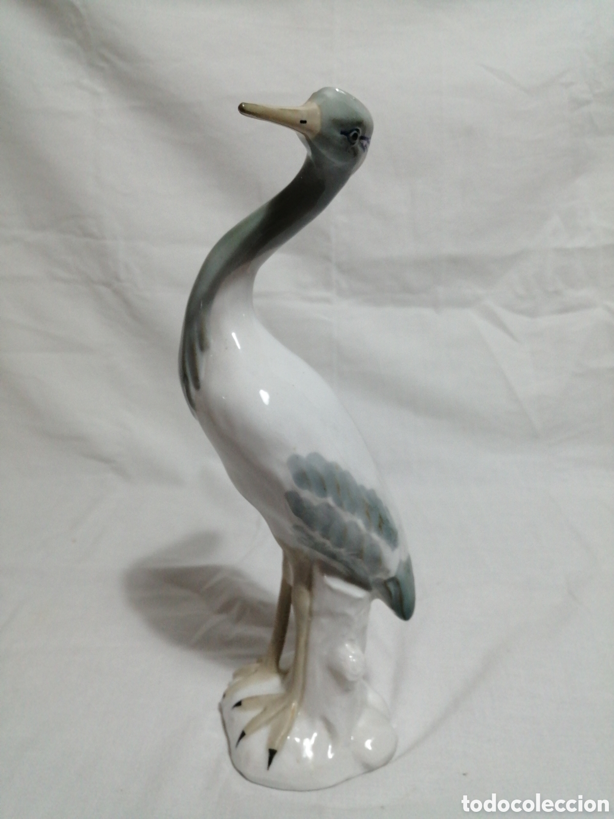 Antig&uuml;edades: Garza porcelana Tito Pe&ntilde;atal. - Foto 1