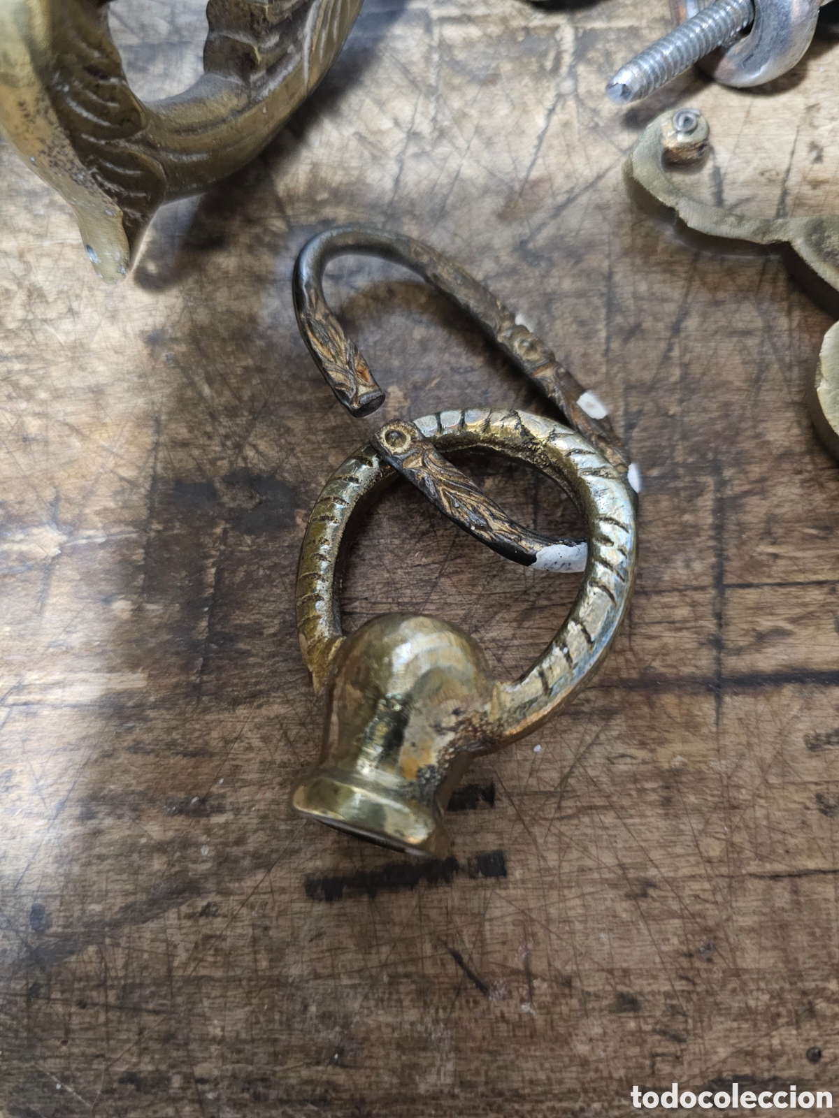 Antig&uuml;edades: Piezas lampara techo tipo ara&ntilde;a - Foto 17