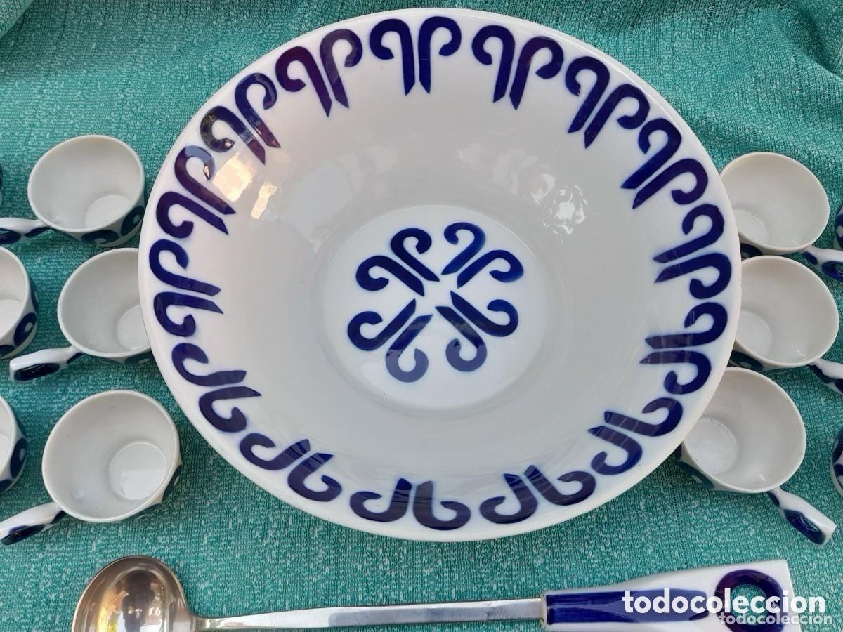 Antig&uuml;edades: Queimada 12 servicios Sargadelos - Foto 3