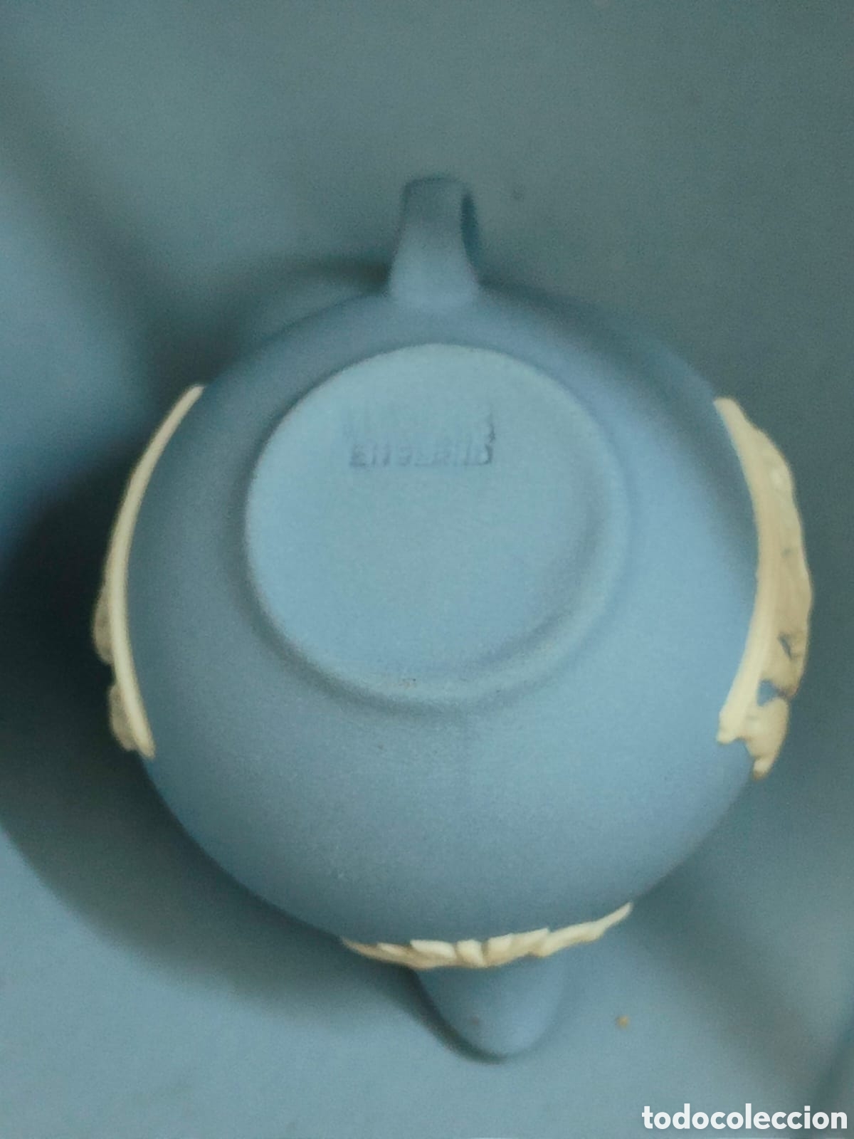Antig&uuml;edades: Juego de t&eacute; azul miniatura - Foto 7