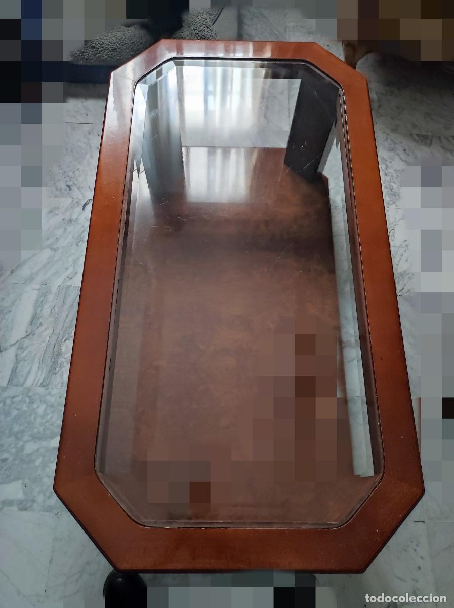 Antig&uuml;edades: Mesa baja de sal&oacute;n vintage - Foto 1