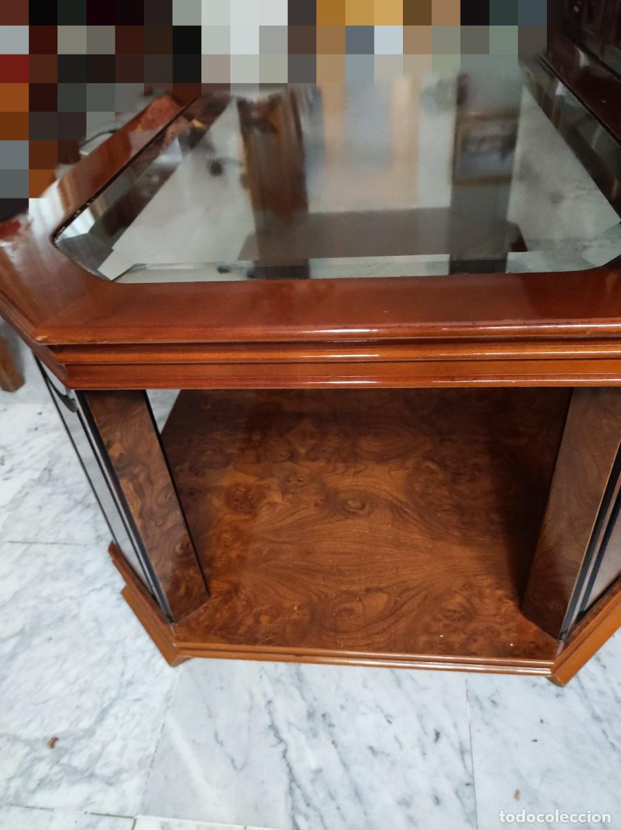 Antig&uuml;edades: Mesa baja de sal&oacute;n vintage - Foto 3