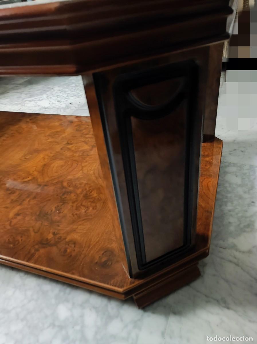 Antig&uuml;edades: Mesa baja de sal&oacute;n vintage - Foto 4