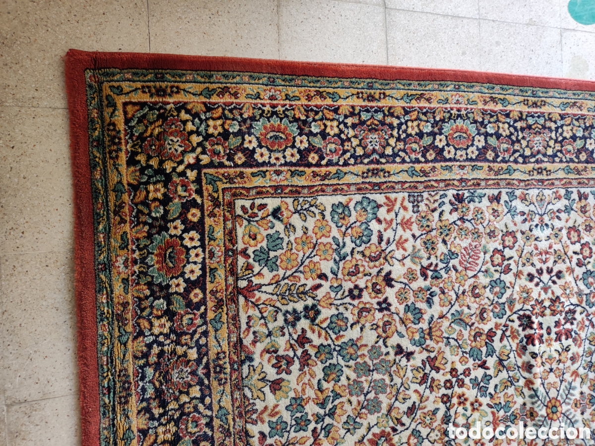 Antig&uuml;edades: Alfombra de lana estilo persa - Foto 2