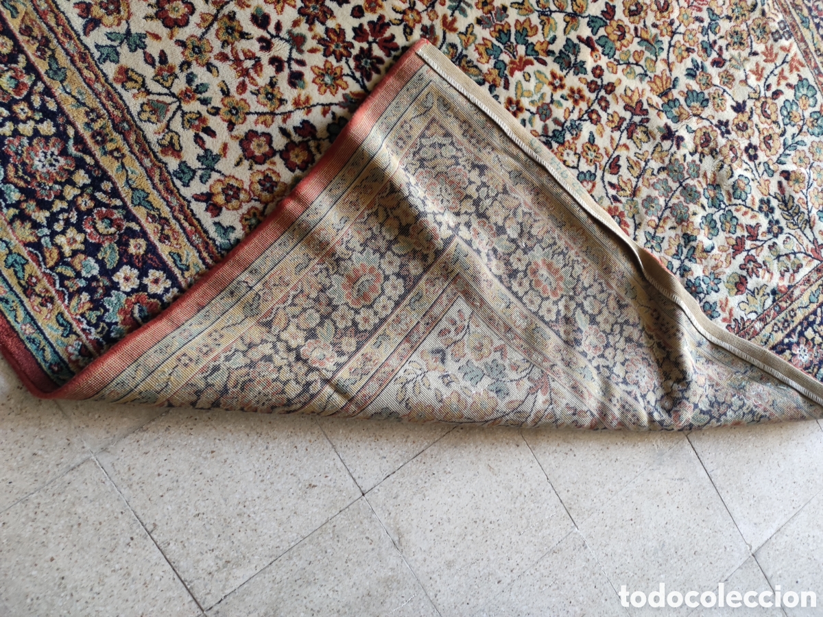 Antig&uuml;edades: Alfombra de lana estilo persa - Foto 6