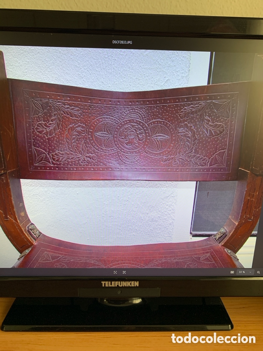 Antig&uuml;edades: Silla Jamuga antigua - Foto 2