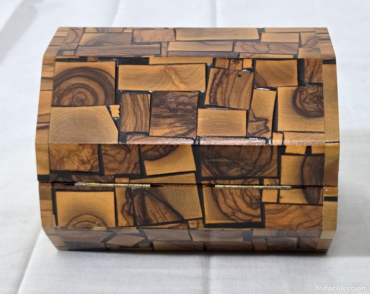 Antig&uuml;edades: Caja Mosaico de madera - Foto 5