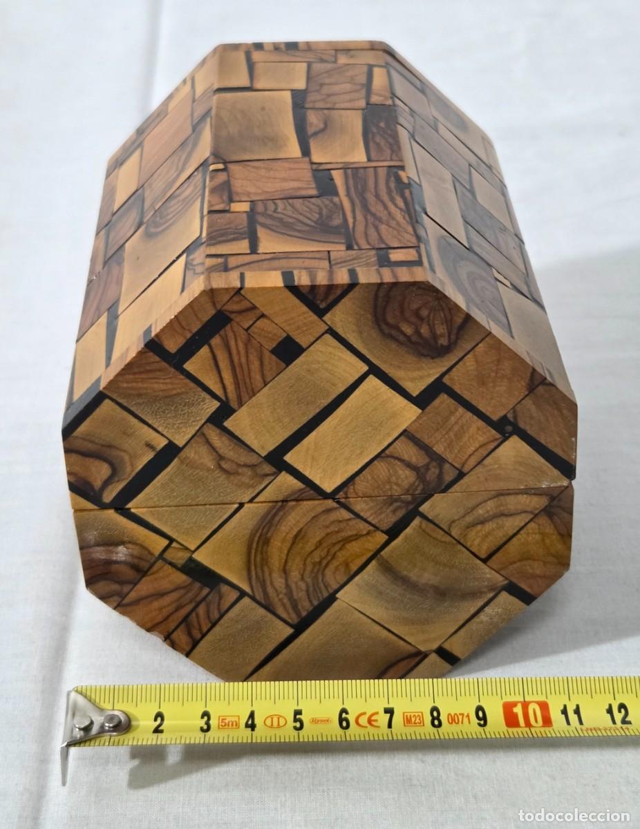Antig&uuml;edades: Caja Mosaico de madera - Foto 14