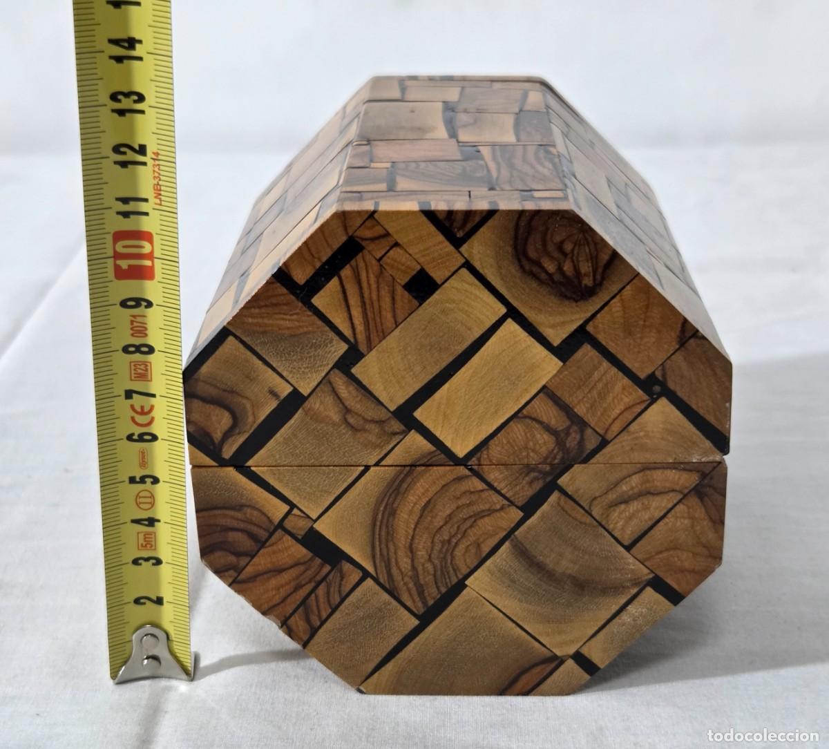 Antig&uuml;edades: Caja Mosaico de madera - Foto 15
