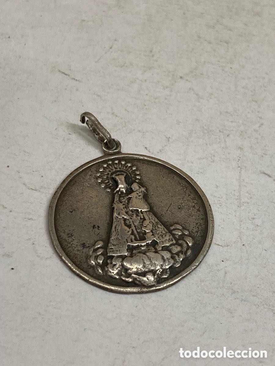 Antig&uuml;edades: Medalla de plata religiosa C456 - Foto 1