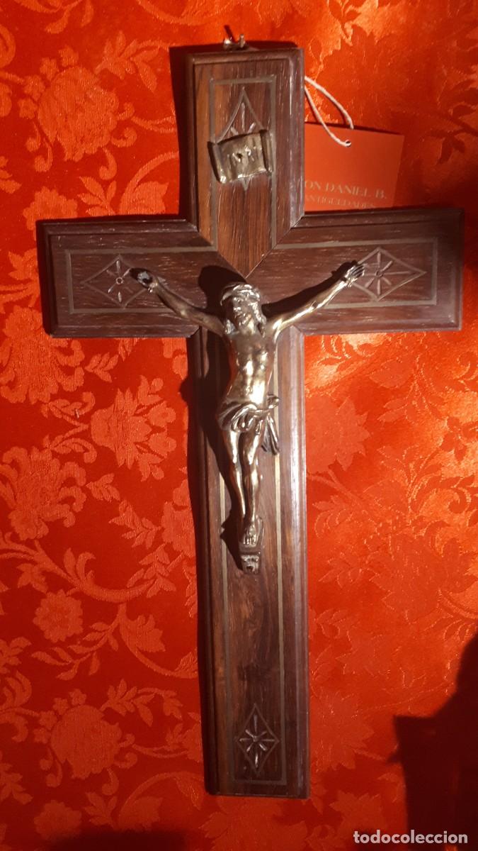 Antig&uuml;edades: CRUCIFIJO, siglo XIX. - Foto 1