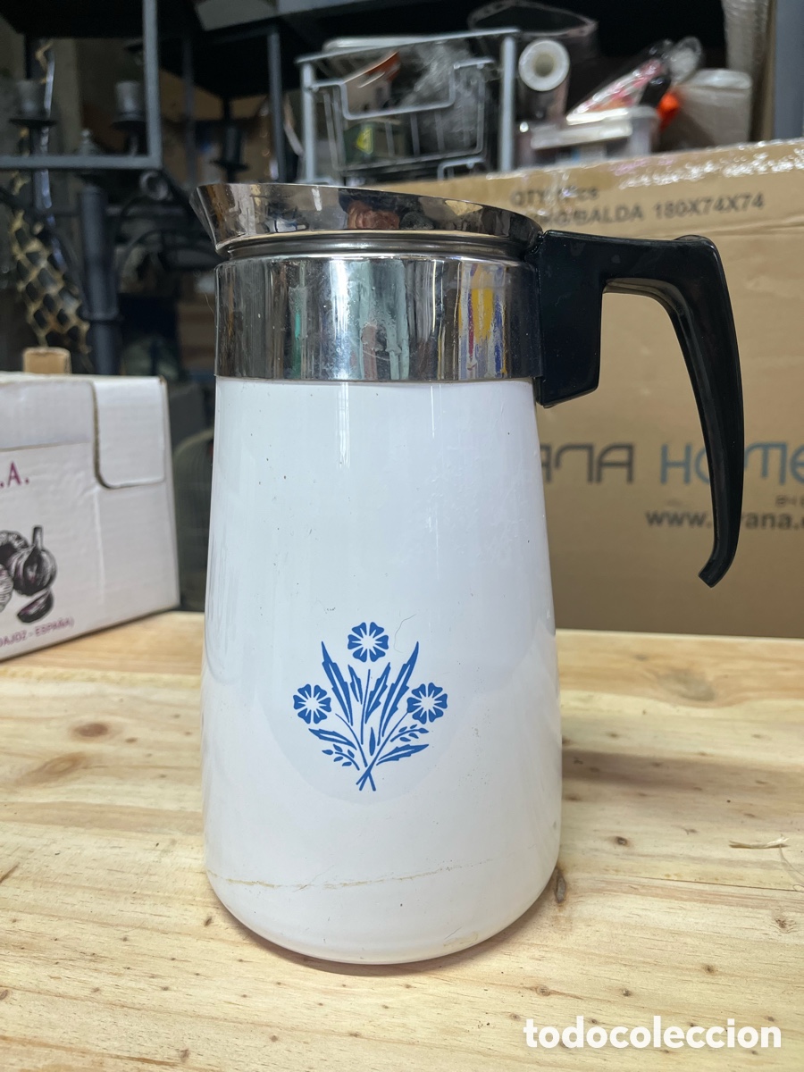 Antig&uuml;edades: Cafetera antigua Corning Ware - Foto 1
