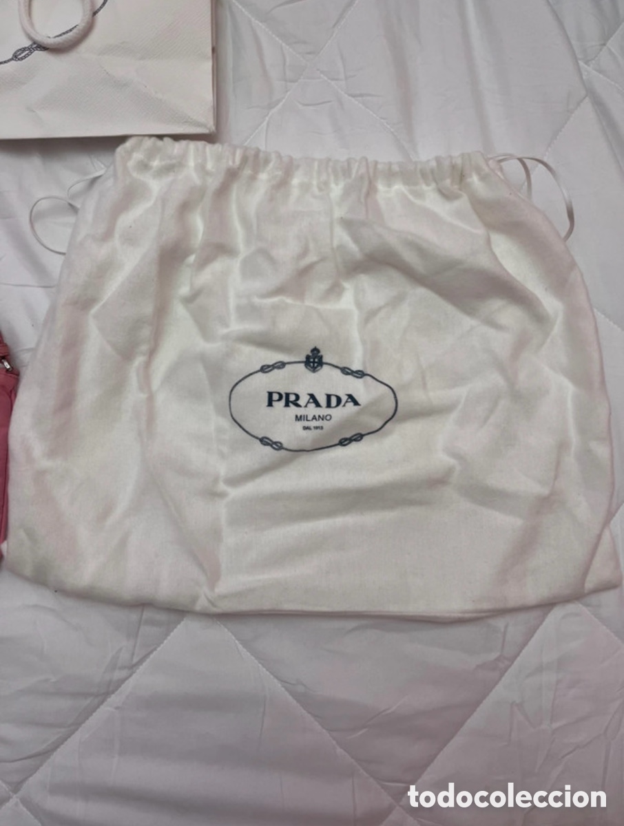 Antig&uuml;edades: Bolso Prada nylon rosa - Foto 3