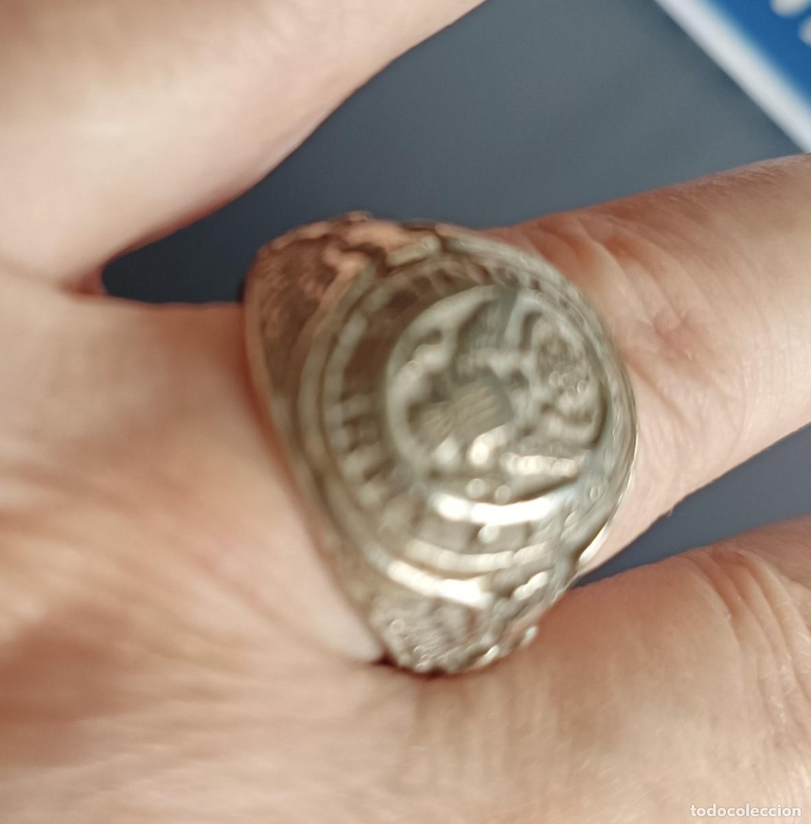 Antig&uuml;edades: ANILLO DE PLATA US ARMY - Foto 6