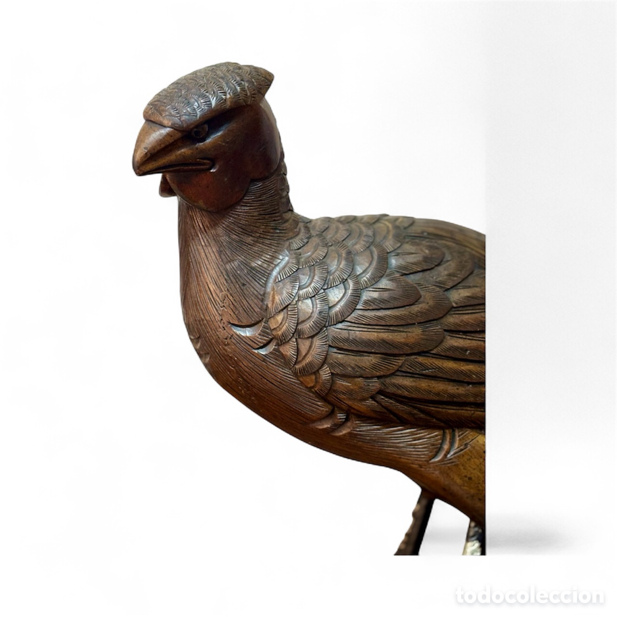 Antig&uuml;edades: Figura de Fais&aacute;n Circa 1.900. - Foto 4