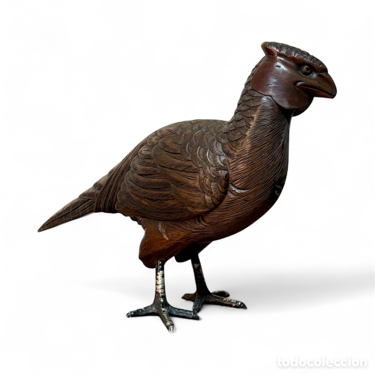 Antig&uuml;edades: Figura de Fais&aacute;n Circa 1.900. - Foto 1