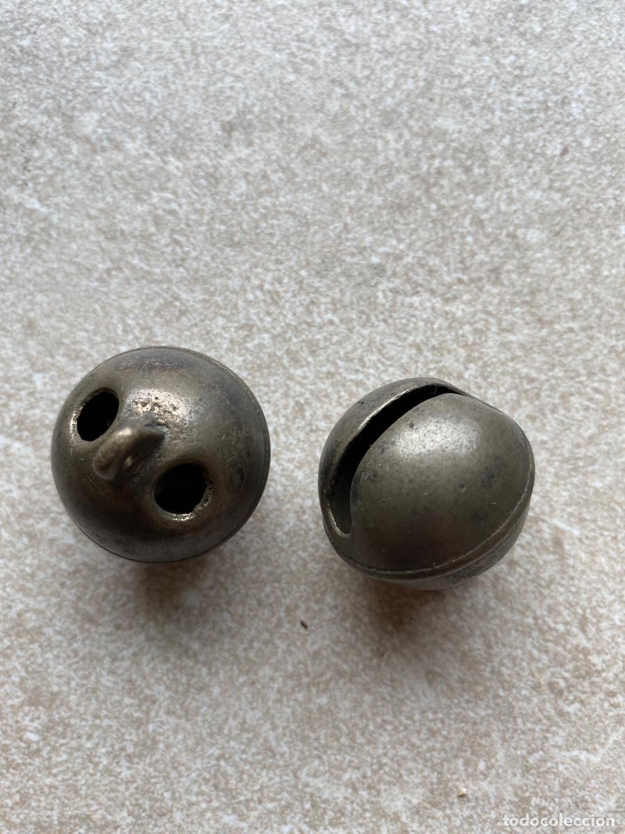 Antig&uuml;edades: Cascabeles de bronce antiguos - Foto 2