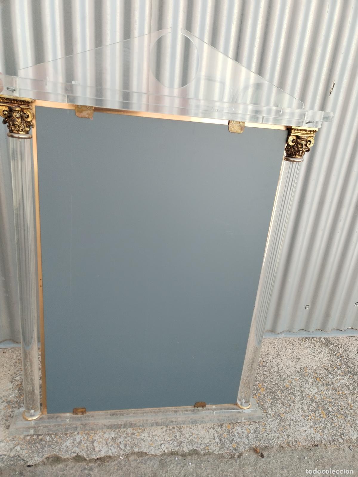 Antig&uuml;edades: espejo de cristal y metacrilato - Foto 2